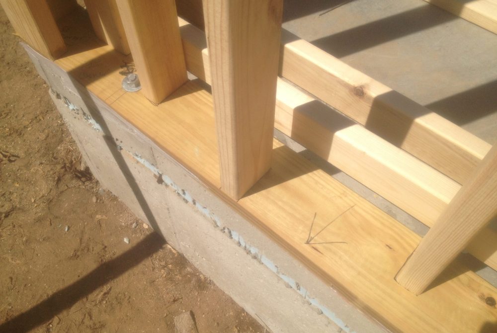 Staggered-studs